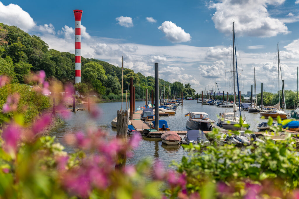 Yachthafen Mühlenberg in Blankenese