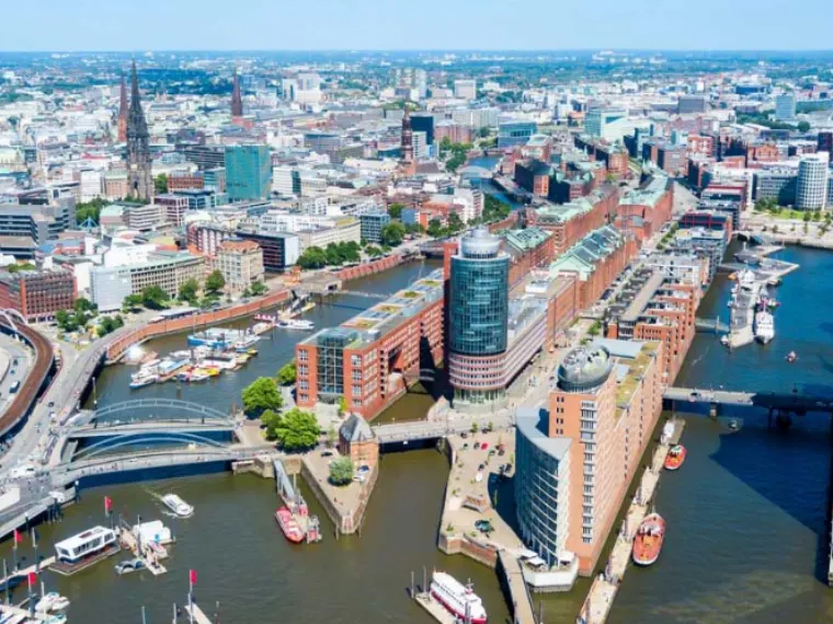 City Tour, Radtour durch die Hamburger Innenstadt